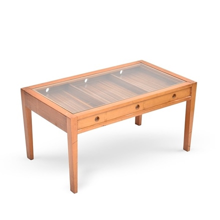 Mesa Vitrine com Gaveta 3 Divisórias main photo of Mesa Vitrine com Gaveta 3 Divisórias