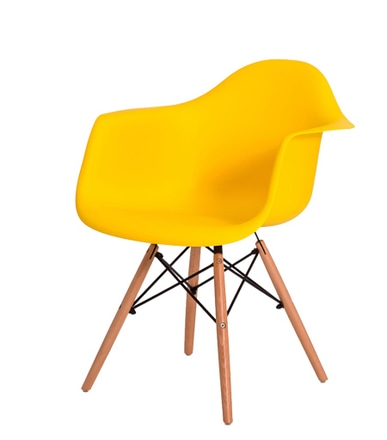 Cadeira amarela Eames main photo of Cadeira amarela Eames