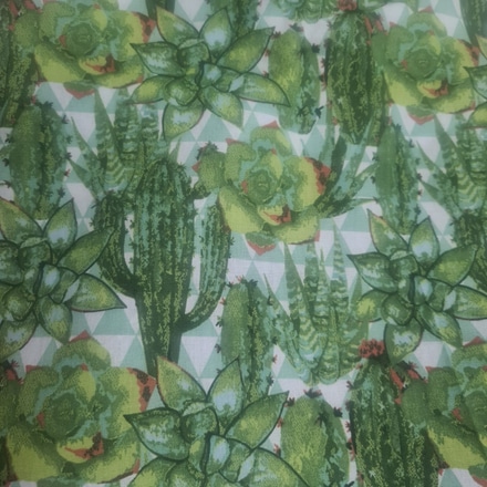 Tecido Estampado Verde com Flores main photo of Tecido Estampado Verde com Flores