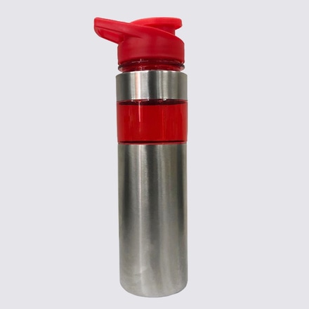 Squeeze Vermelho e Inox 700ML main photo of Squeeze Vermelho e Inox 700ML