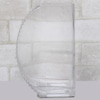 Vaso Transparente Canelado Lateral Sinuosa G