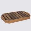 Bandeja de Madeira com Grade