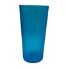 Copo azul plástico