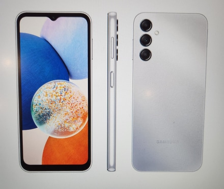 Telefone Celular Samsung A14 5g 128 Gb Prata main photo of Telefone Celular Samsung A14 5g 128 Gb Prata