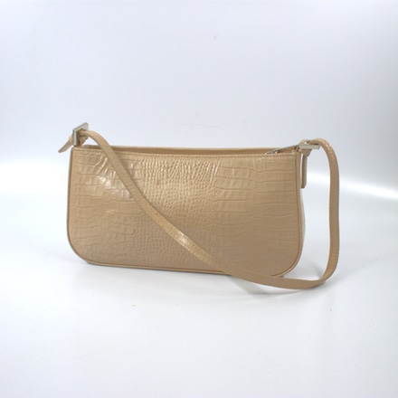 Bolsa de Ombro Couro Bege Corello main photo of Bolsa de Ombro Couro Bege Corello