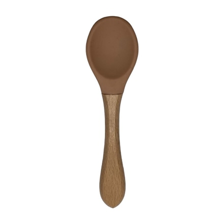 Colher silicone bege main photo of Colher silicone bege