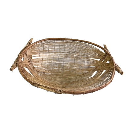 Cesta de palha oval main photo of Cesta de palha oval