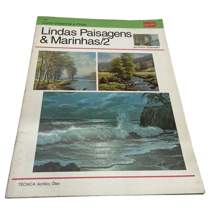 Livro Como desenhar e pintar lindas paisagens e marinhas main photo of Livro Como desenhar e pintar lindas paisagens e marinhas