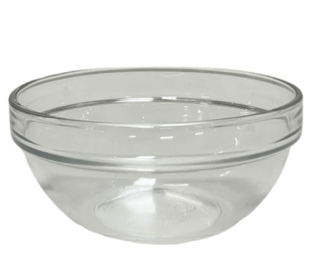 Glass, Mixing Bowl; faceted lip  For Rent in North Hollywood