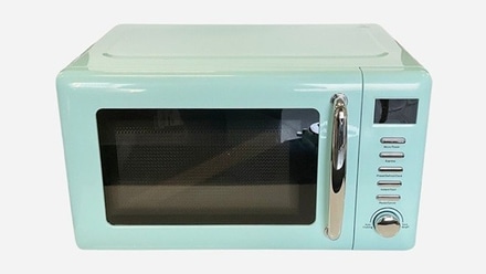 turquoise microwave