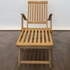 Wooden beach chair