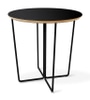 Round Black Side Table