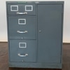 Grey H.M.P File Cabinet