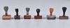 Assorted Rubber Stamps - Group of Six (6)