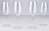 Set of 4 Plastic Wine Glasses