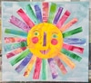 Watercolor Sun Collage