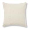 Ivory  Wool Throw Pillow