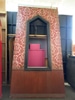 6x12 Gothic Arch Window w/Wallpaper