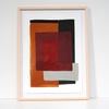 Large Framed Print: Layers 02