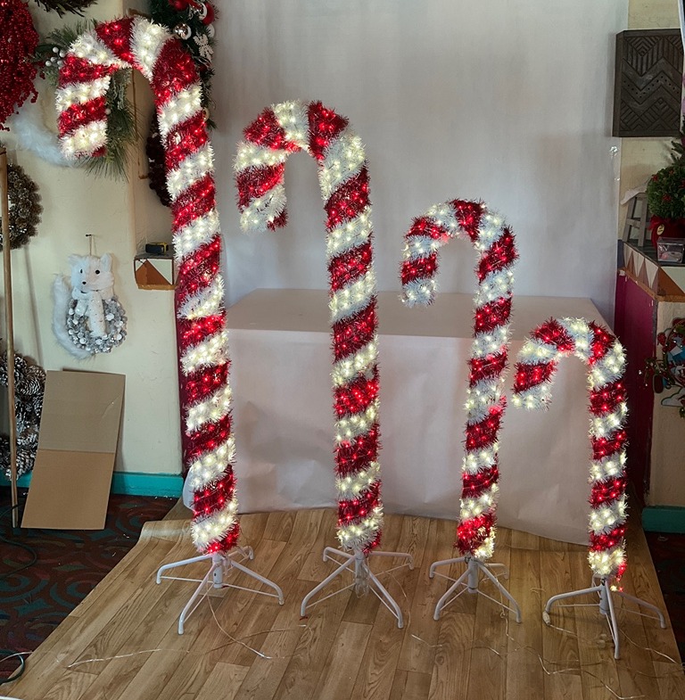 Light Up Candy Canes 62" medium For Rent in Torrance Frost