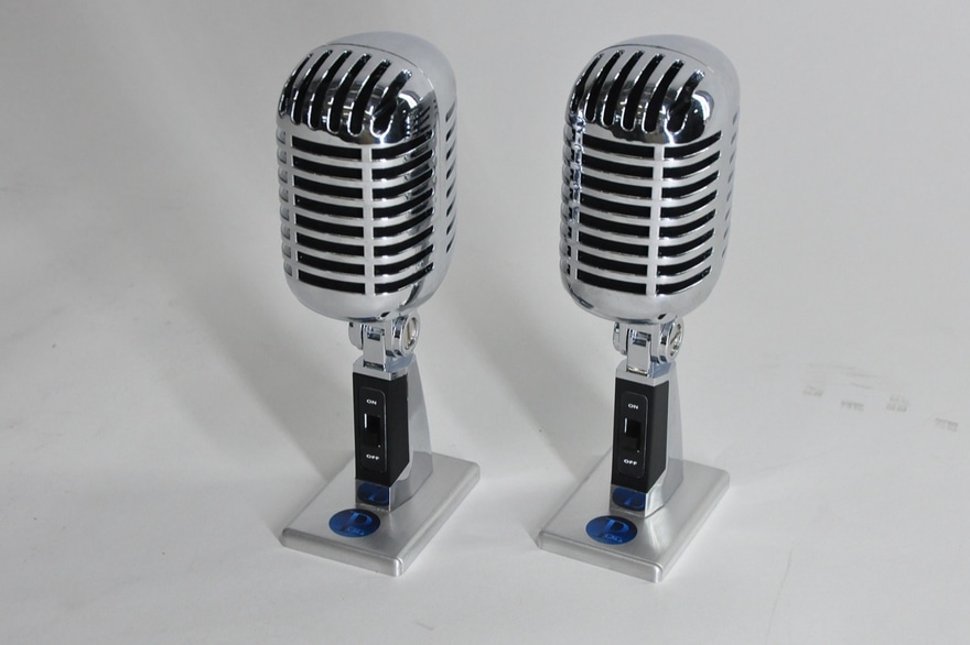 Custom Microphone Invitation