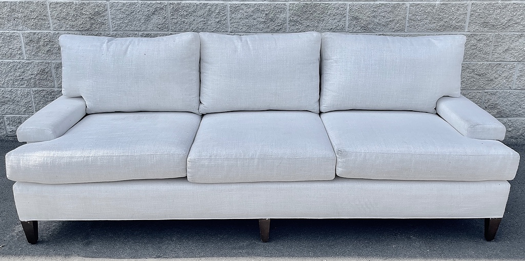 White Woven Industry | For Bergen Rent Props | North in Sofa