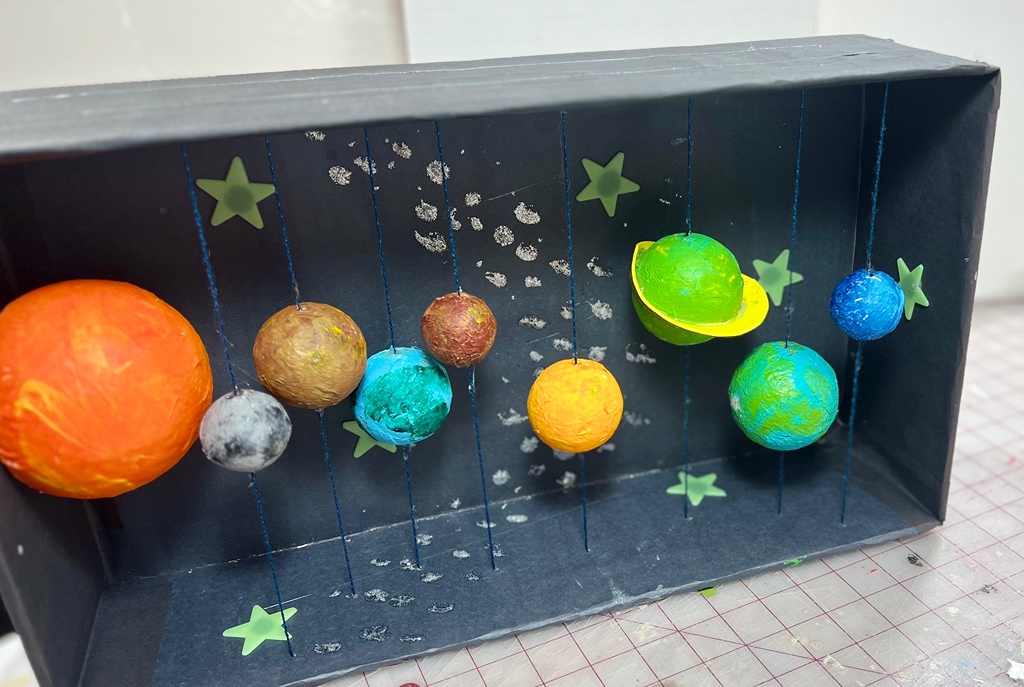 Solar System Diorama Project