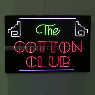 cotton club sign