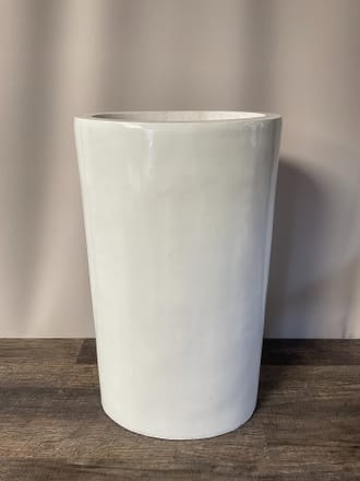 main photo of White Fiberglass Oval Pedestal A