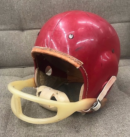 Vintage Football Helmet, circa 1950