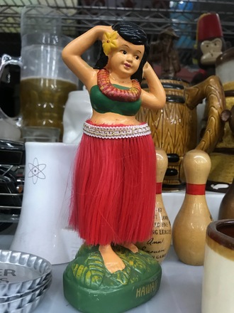 hula girl dashboard