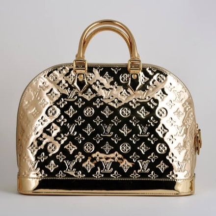 Louis Vuitton Miroir Alma GM - Gold Handle Bags, Handbags