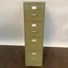 Olive Green File Cabinet