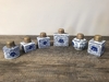 Asian Blue and White Spice Jar B