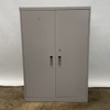 Beige/Cream Storage Cabinet, Tall Metal