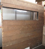 Wood Slatted Window Wall 7'8"x8'