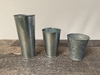 Galvanized Metal Vase A