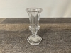 Heavy Crystal Urn Shape Bud Vases
