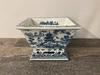 Asian Blue and White Pagoda Planter