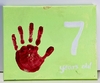 Handprint Canvas  Age 7