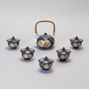 Tea Pot - Blue Porcelain Japanese Tea Set