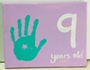 Handprint Canvas  Age 9