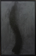Cleared Oil Painting on Canvas, Silver with Black Swoosh #2