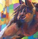 Horse Painting Multi color 1