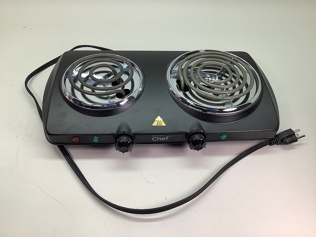 MASTER Chef Double Burner Hot Plate | For Rent in Burnaby | Empire Props