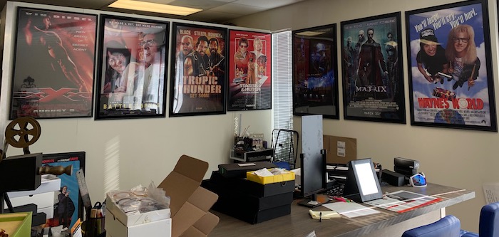 inside our office