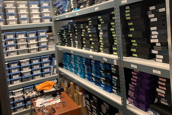 Over 10,000 frames in inventory
