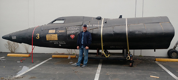 Chase White, the founder of Recycled Movie Sets