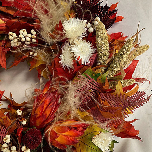 autumn wreath