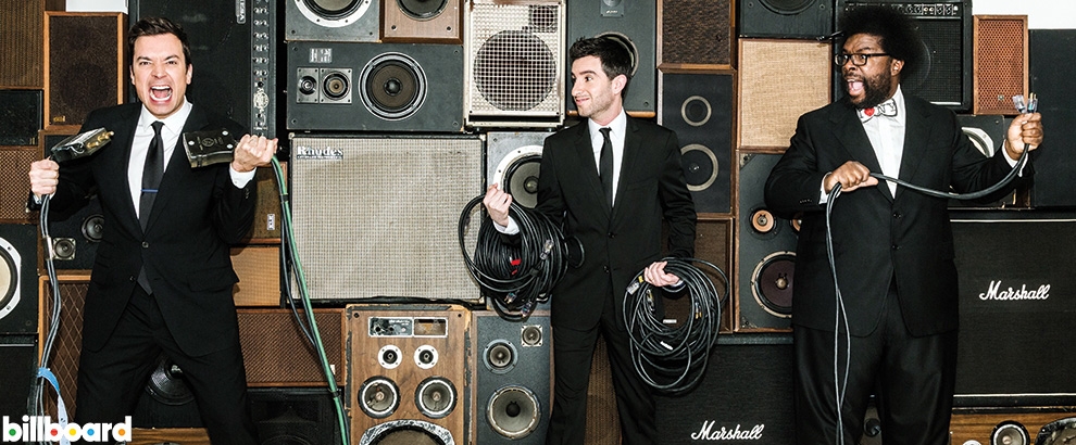 Billboard magazine shoot with Jimmy Fallon
